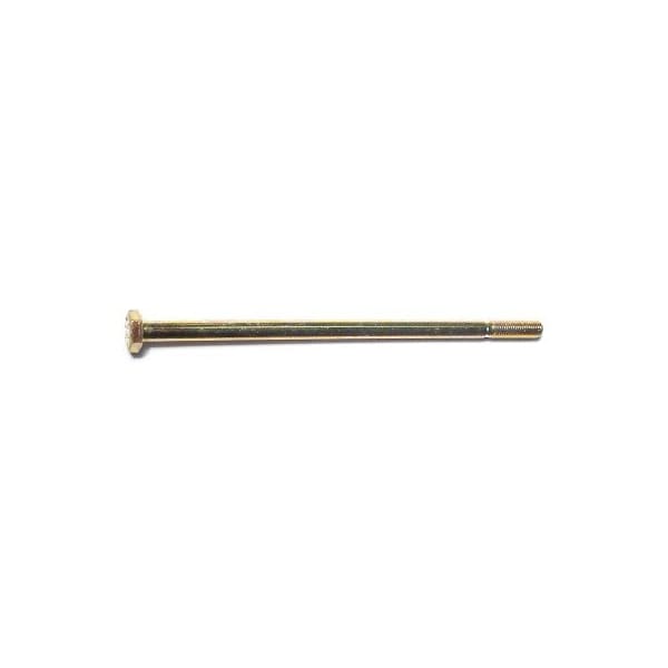Midwest Fastener Grade 8, 1/4"-28 Hex Head Cap Screw, Zinc Yellow Steel, 5-1/2 in L, 50 PK 51628 - main